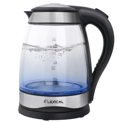 Electric Glass Kettle 1.8L - 2200W