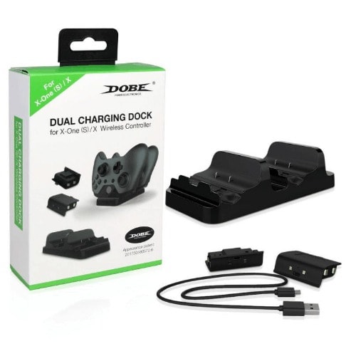 Dual Charging Dock For Xbox One S X Wireless Controller