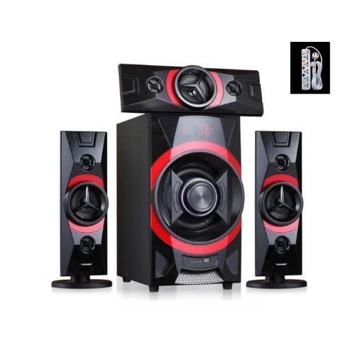 3,1ch High Class Home Theatre Speaker Ms-6611 + Free Extension