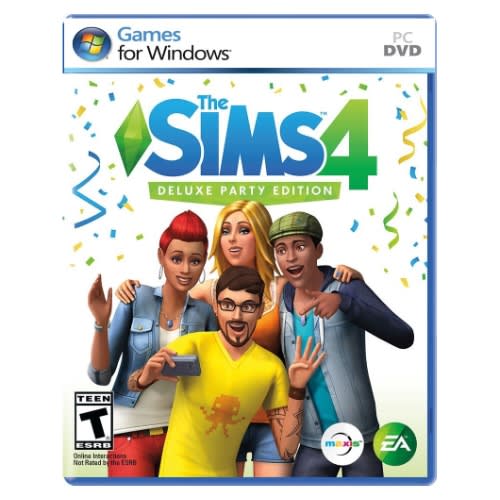 The Sims 4 - Deluxe Edition PC Game DVD Disks + Free Gifts