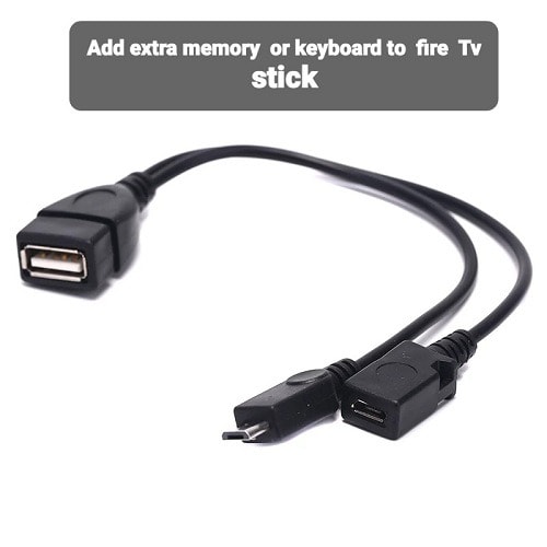 USB Port Terminal Adaptor OTG Cable