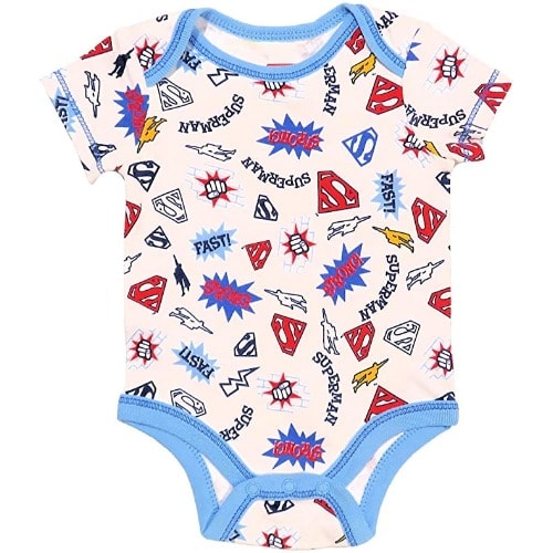 Marvel Superman Baby Boy Bodysuit - 2 Set
