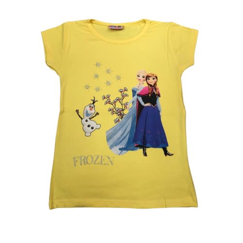 Top For Girls With Elsa And Anna Design