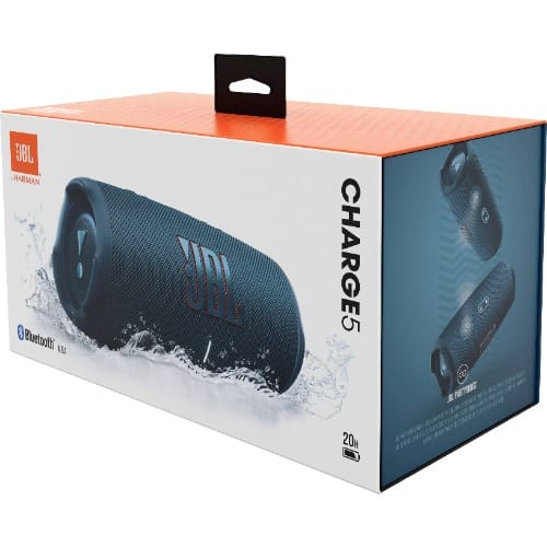 Charge 5 - Portable Bluetooth Speaker With Ip67 Waterproof And Usb Charge Out - Blue