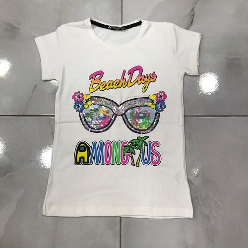 Turkey Top For Girls - White