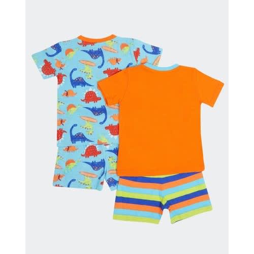 Boy's Saurus Pyjamas- Pack Of 2