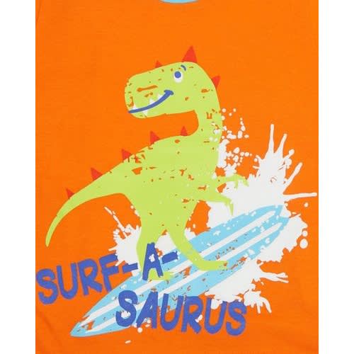 Boy's Saurus Pyjamas- Pack Of 2