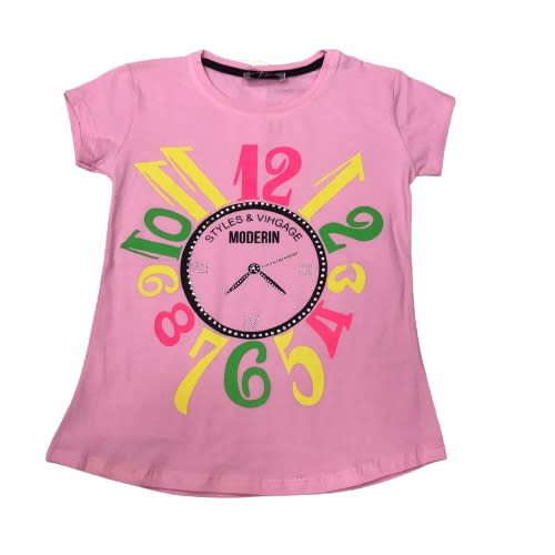 Turkey Blouse For Girls - Pink