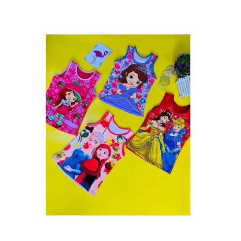 Girl's Character Singlet 4 In 1