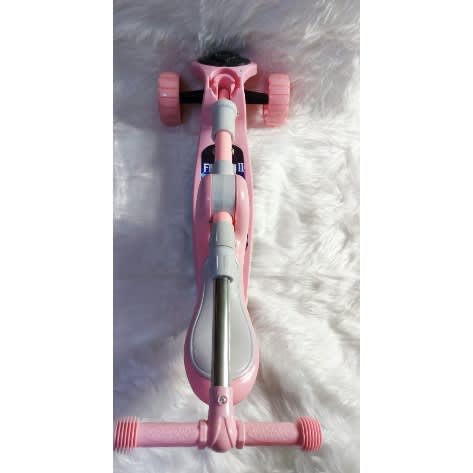 Frozen Light + Music Training Wheels Scooter