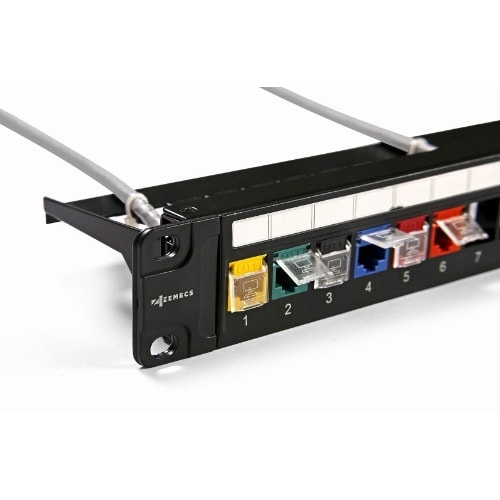 24 Port 1u Utp Unloaded Patch Panel