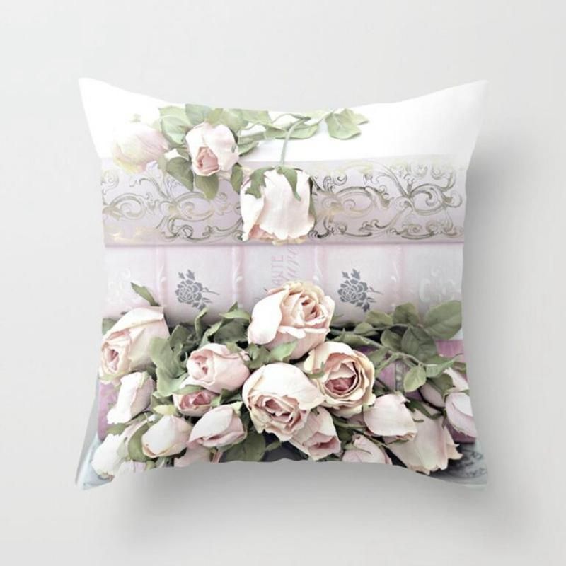 Decorative Throw Pillow Covers 45 x 45CM for Couch Set of 2