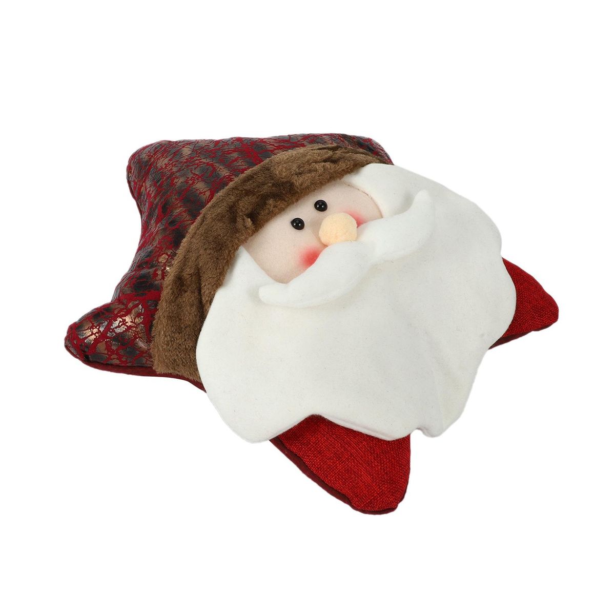 Christmas Decoration Gift Five-Star Pillow Santa Claus