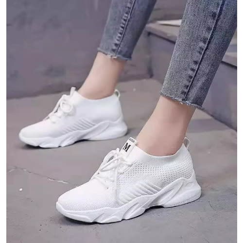 Women Mesh Sneakers - White